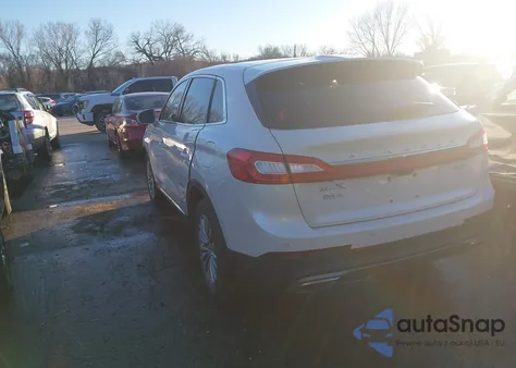 2017 Lincoln Mkx Select из США, поврежденный, VIN 2LMPJ8KRXHBL22290